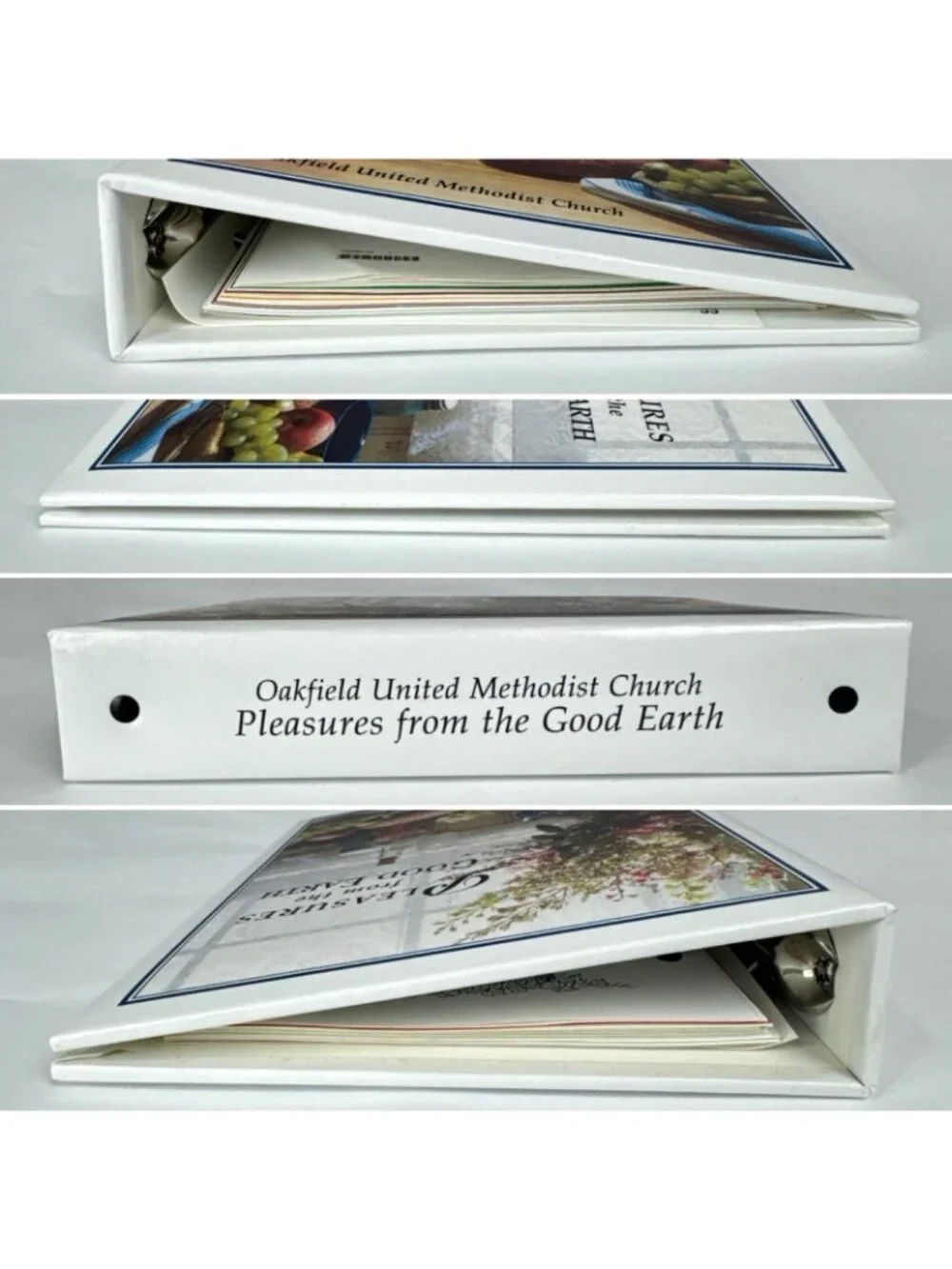 2010 Pleasures from the Good Earth Cookbook Oakfield NY United Methodist Church